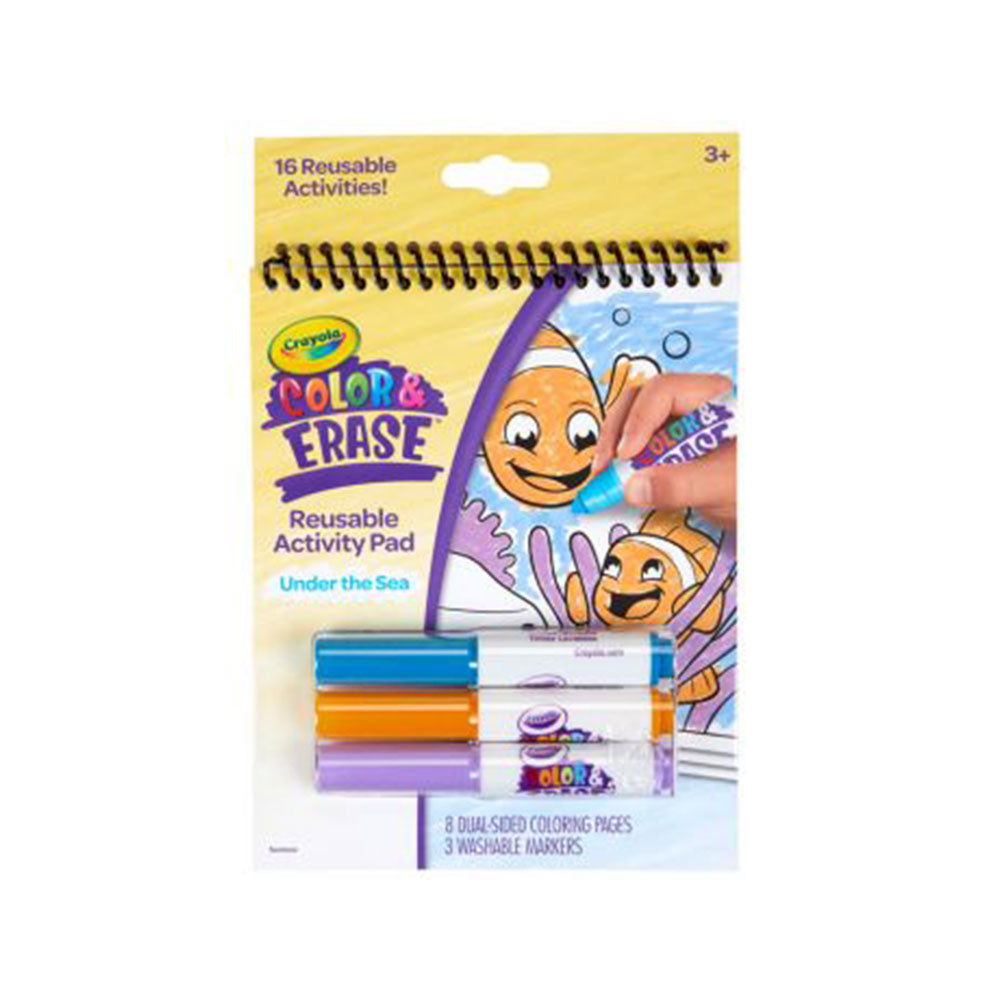 Crayola Color e Apagar Reutilable Activity Pad