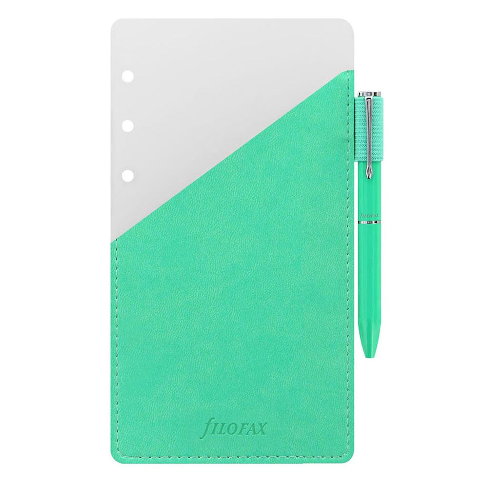 Filofax Personal Organizer with Pen Loop (Green)