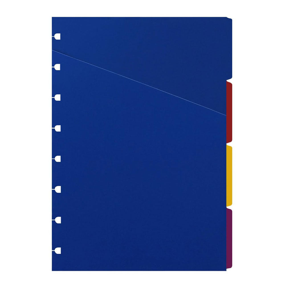 Índice de color de cuaderno de Filofax 4pk