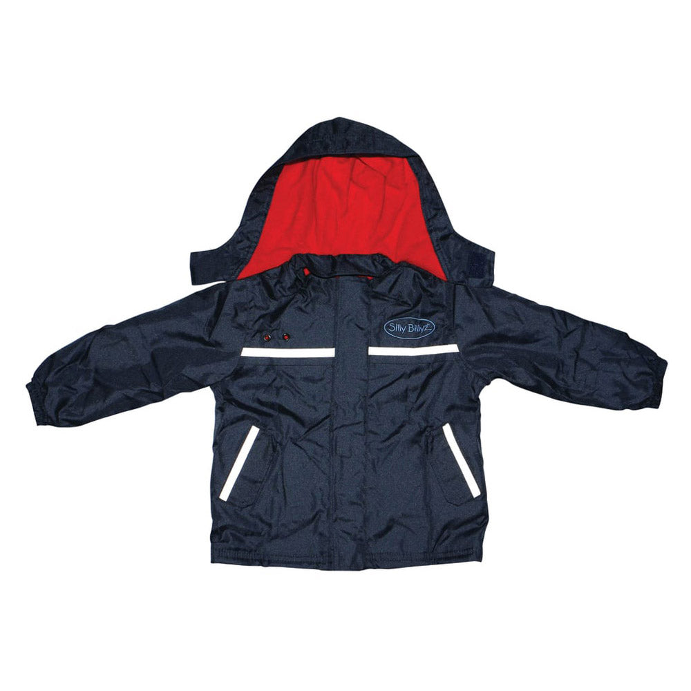 Silly Billyz Waterproof Jacket (Red/Navy)