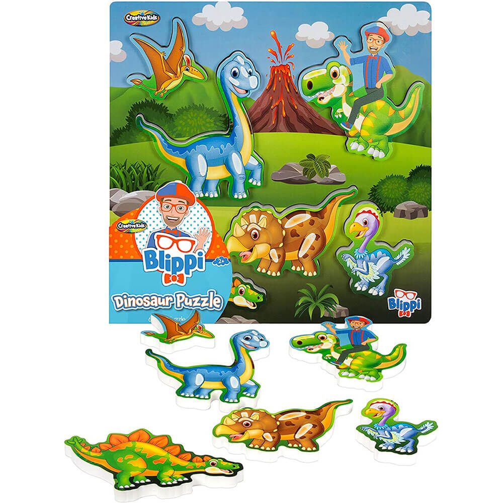 Blippi großes Holzpuzzle