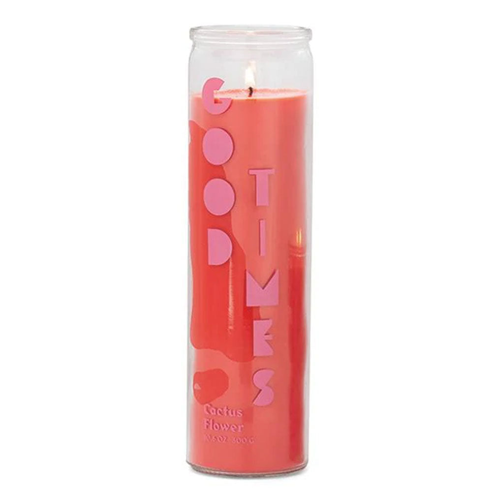 Spark Cactus Flowus Pached Candle