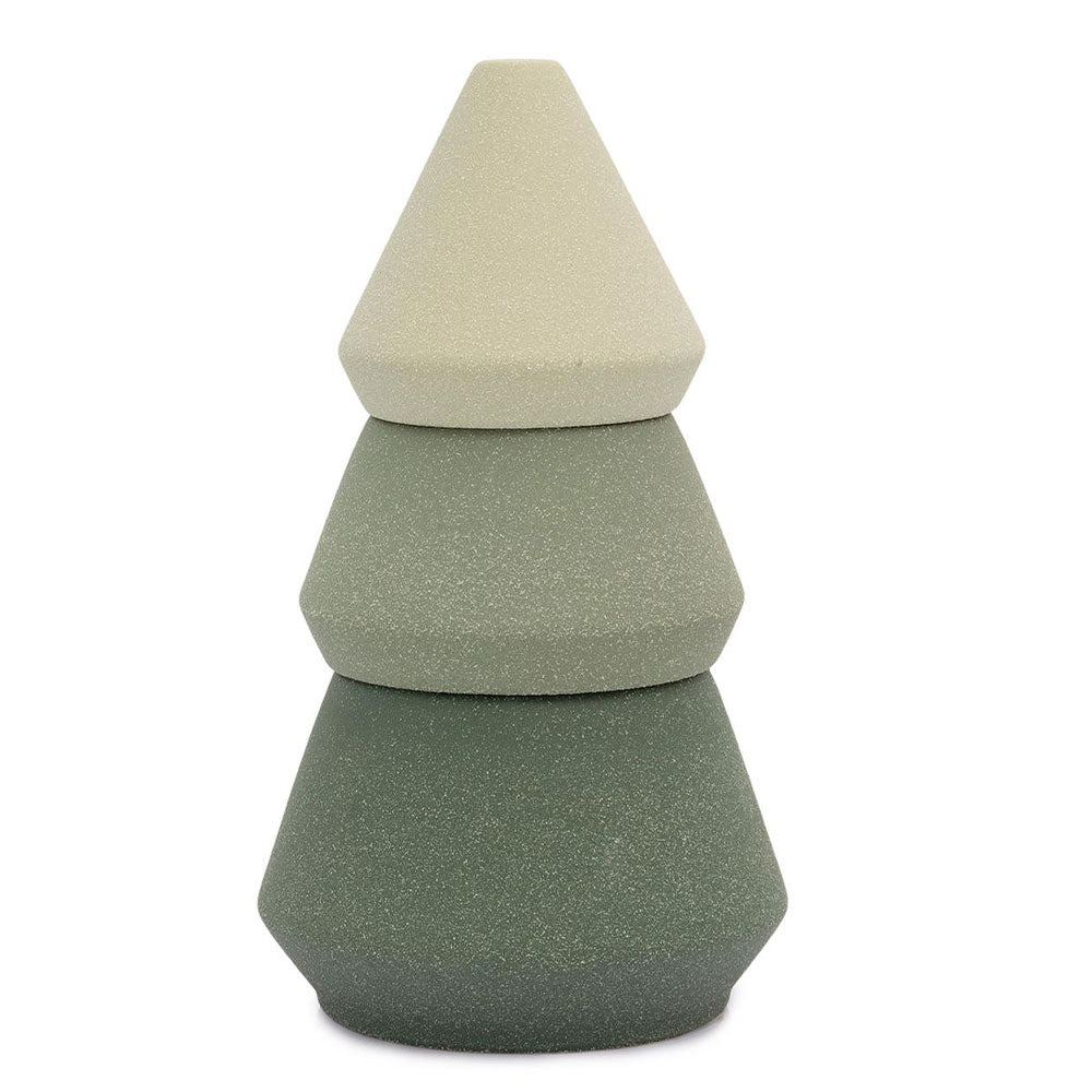 Cypress Fir Holiday Tree Stack Geurende kaars