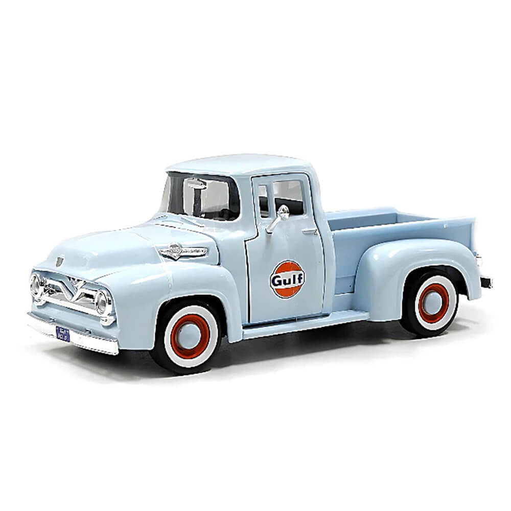 1955 Ford F-100 Gulf Pickup 1:24 Skala