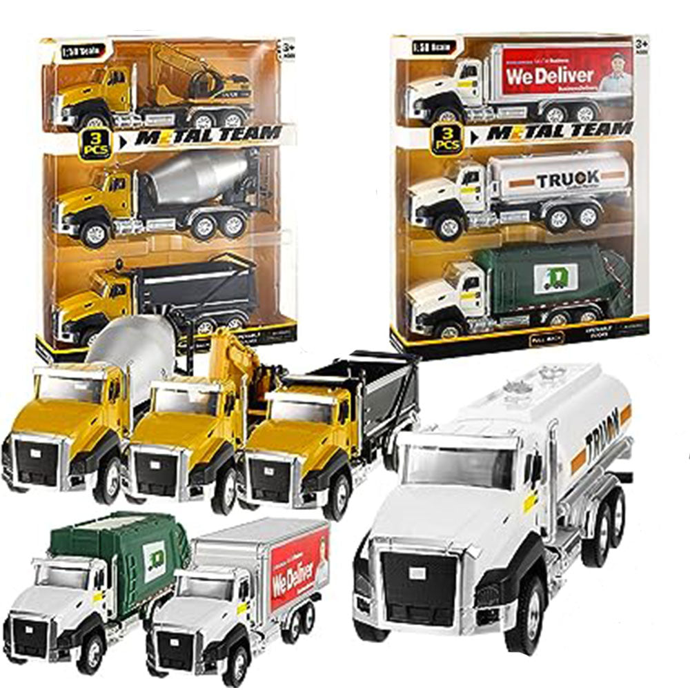 1:32 Scale Model Delivery Truck (Set of 6)