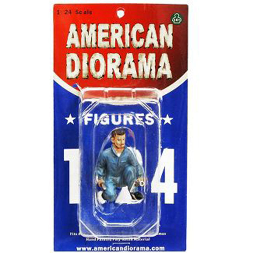 Mechanic Figure 1:24 Scale Diorama