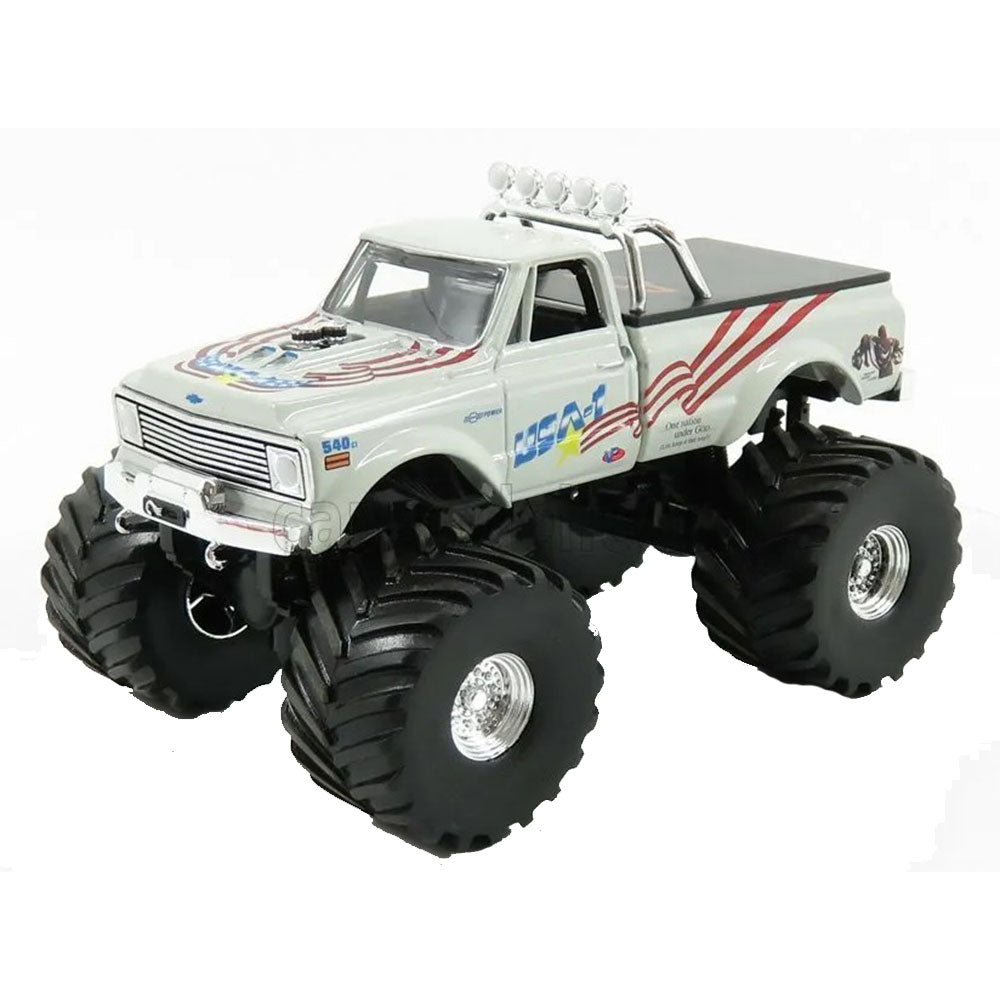 1970 USA 1 Chevrolet K-10 Monster Truck 1:43 Scale