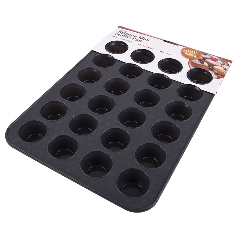 Silicona de hornear diariamente Mini Muffin Pan de muffins