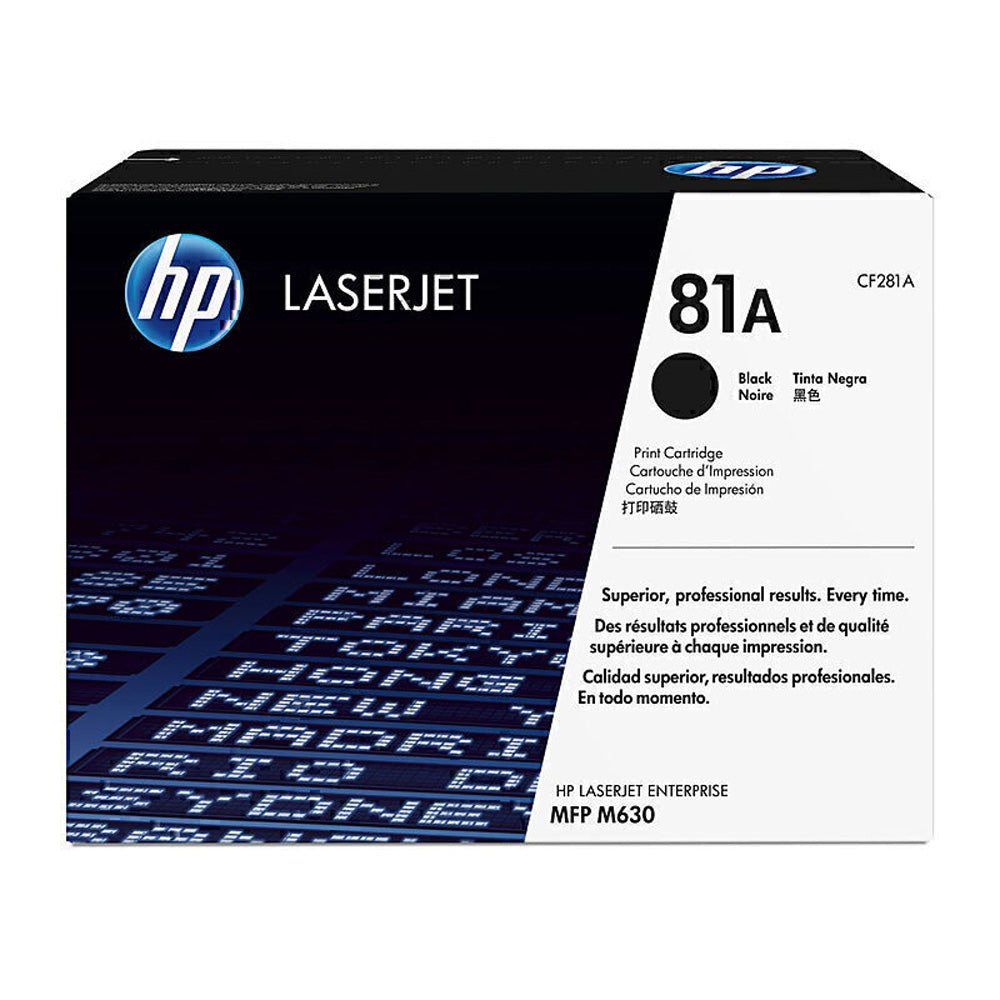 HP 81 Toner Patrone (schwarz)