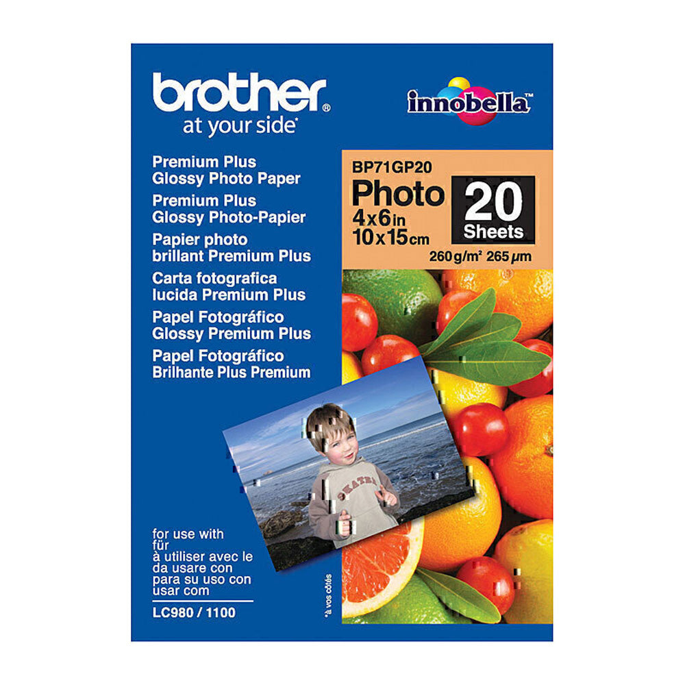 Brother Glossy Paper 260GSM 20pk