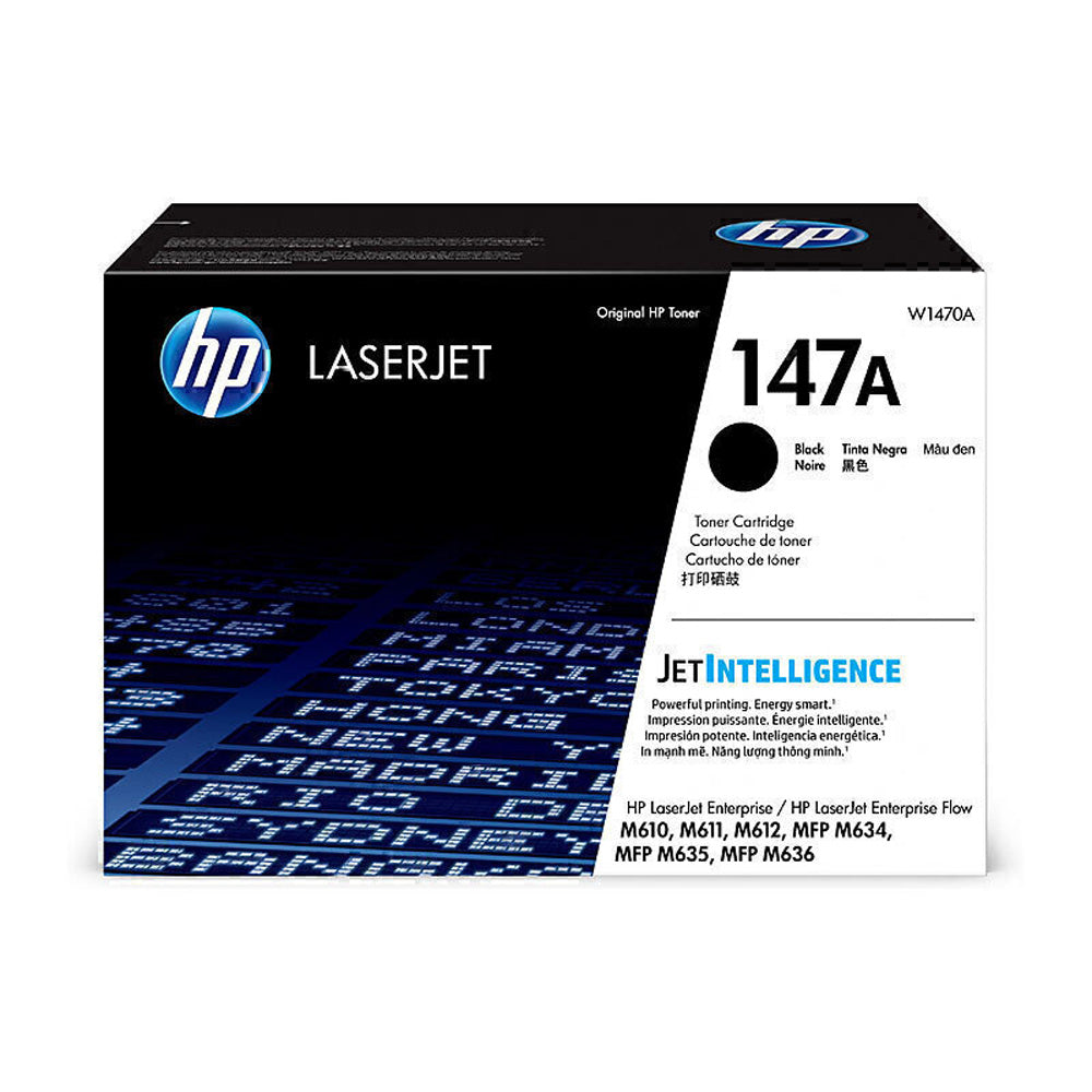 Cartucho de tóner HP 147 (negro)