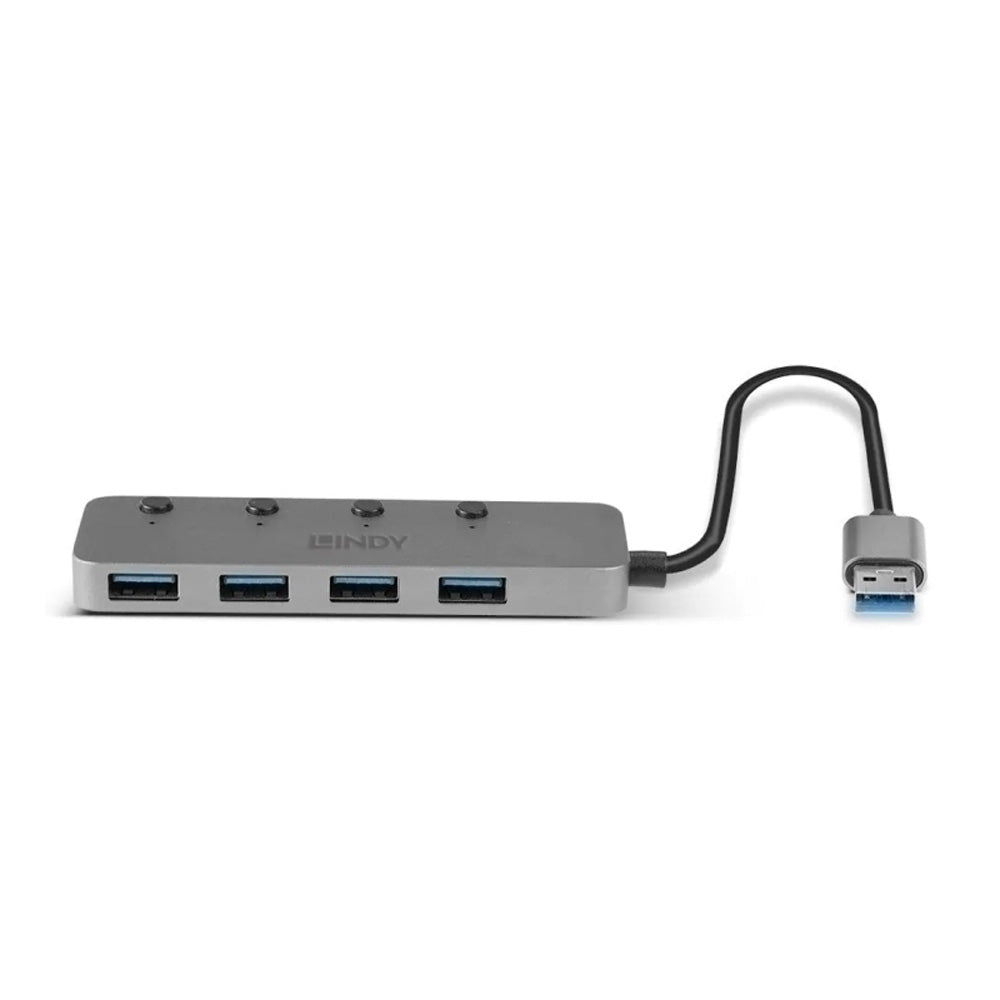 Lindy USB-A 3.0 bis 4 Port Hub