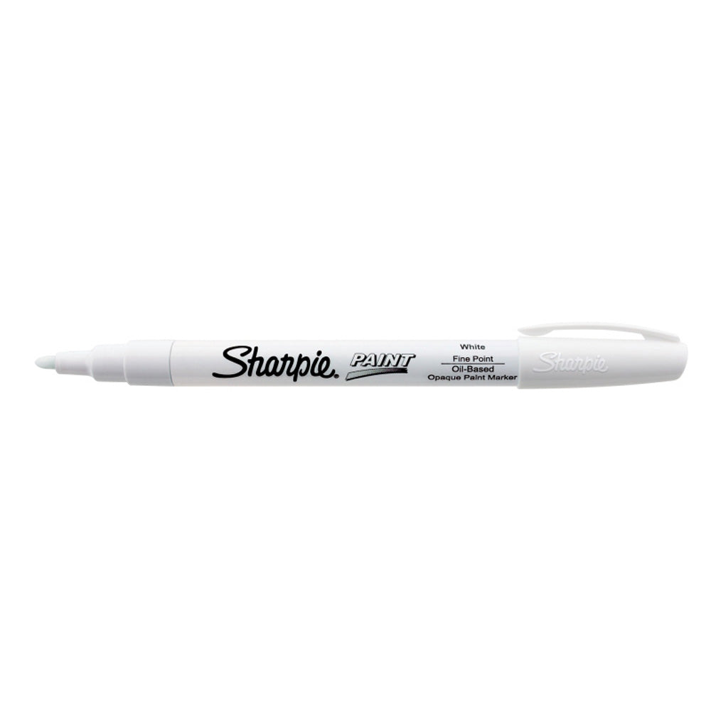 Marcador de tinta sharpie 12pk (branco)