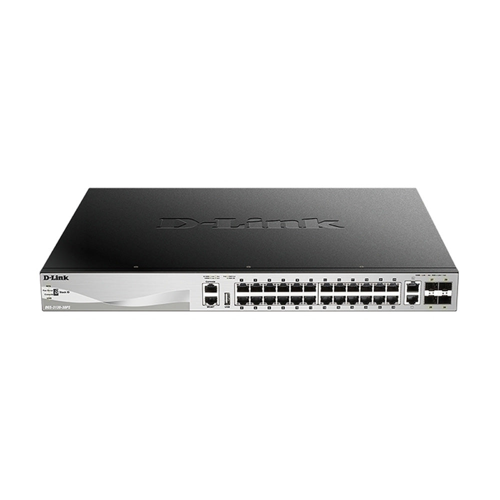 D-Link Stackable Gigabit PoE Layer 3+ Switch