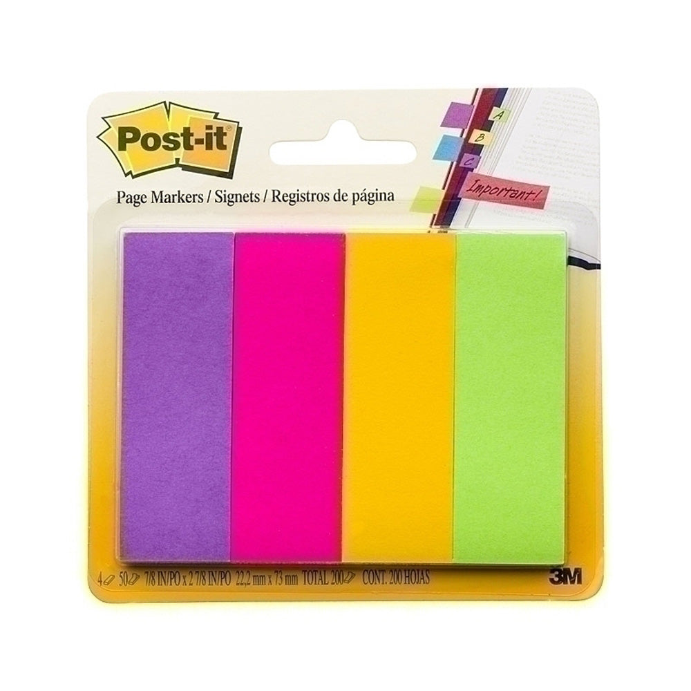 Marcatori di pagine post-it (23x73mm)