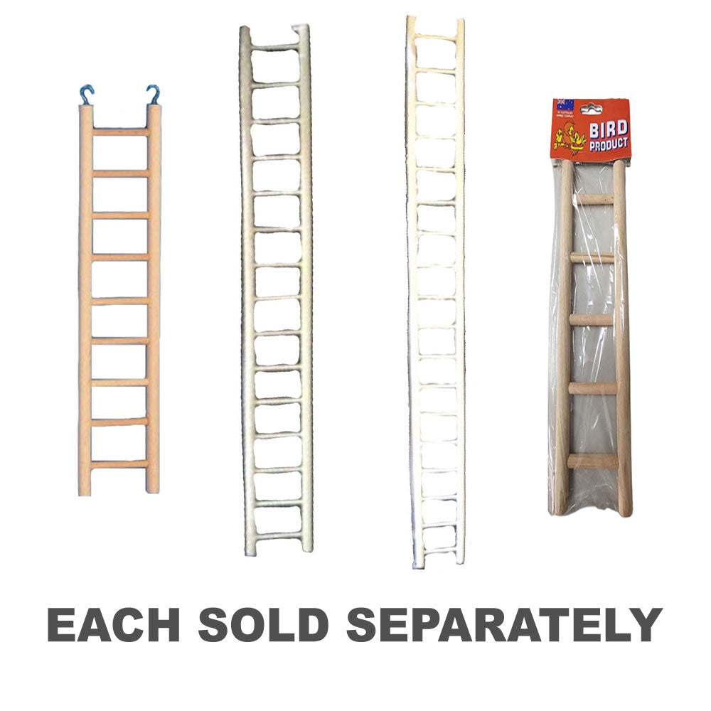 Heavy Duty Wooden Bird Ladder