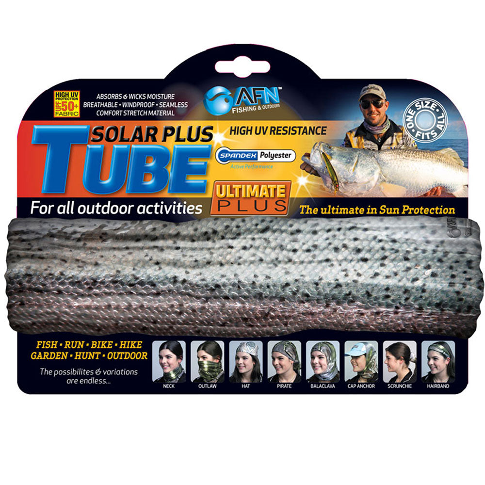 Tube solaire plus avec imprimé truite