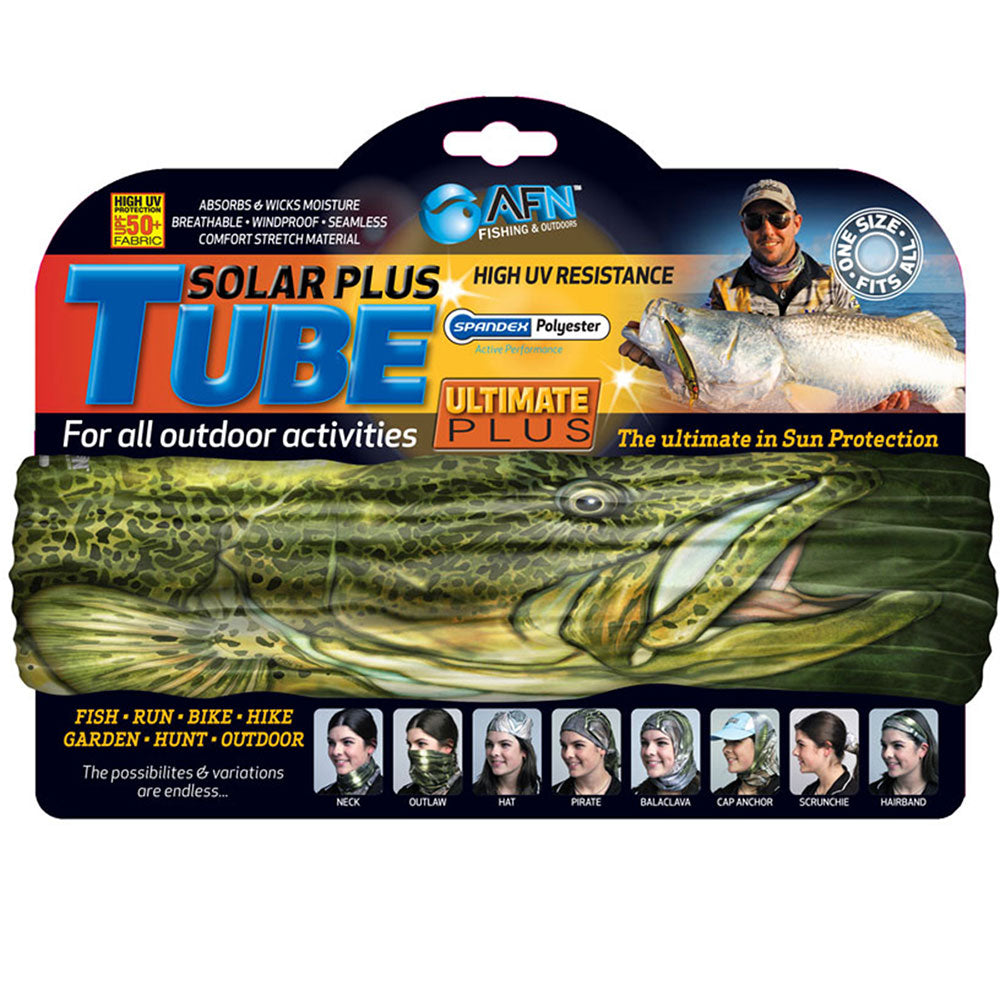 Tube solaire plus avec imprimé de poisson