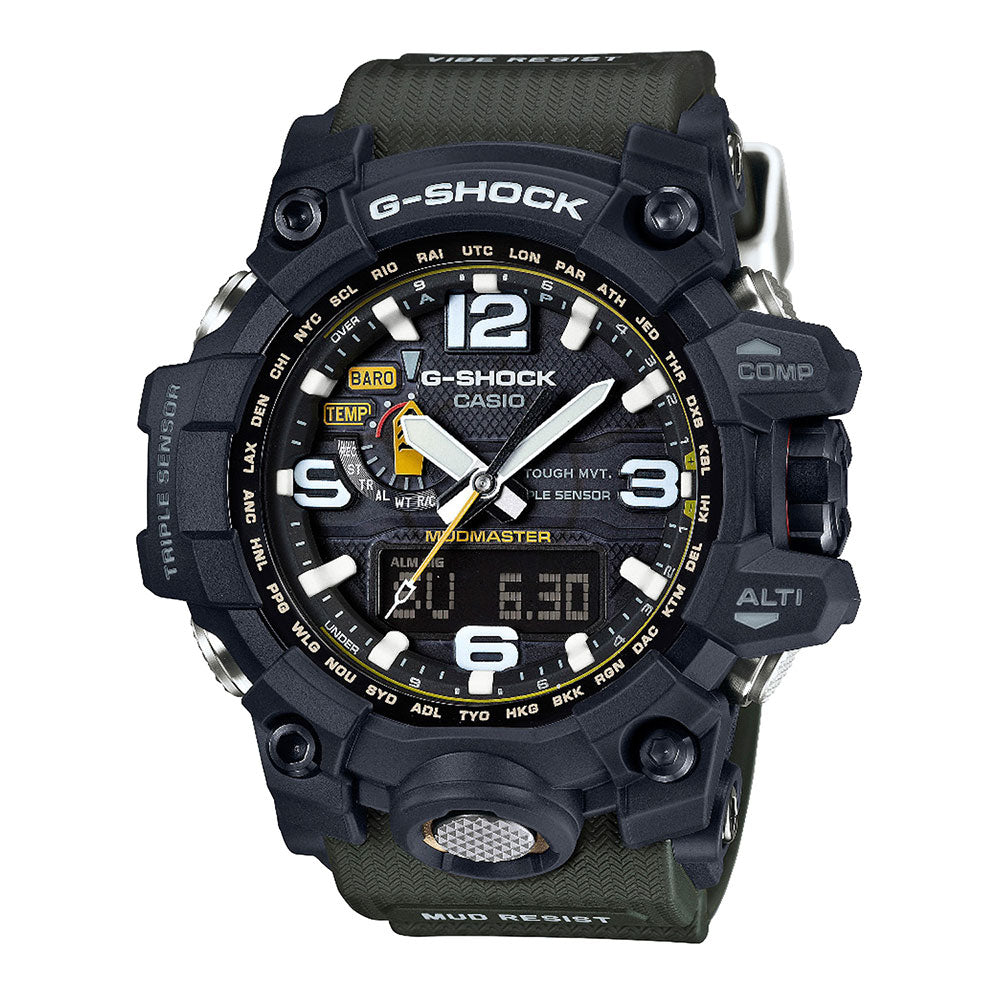 Casio g-chock mudmaster trippel sensor klocka