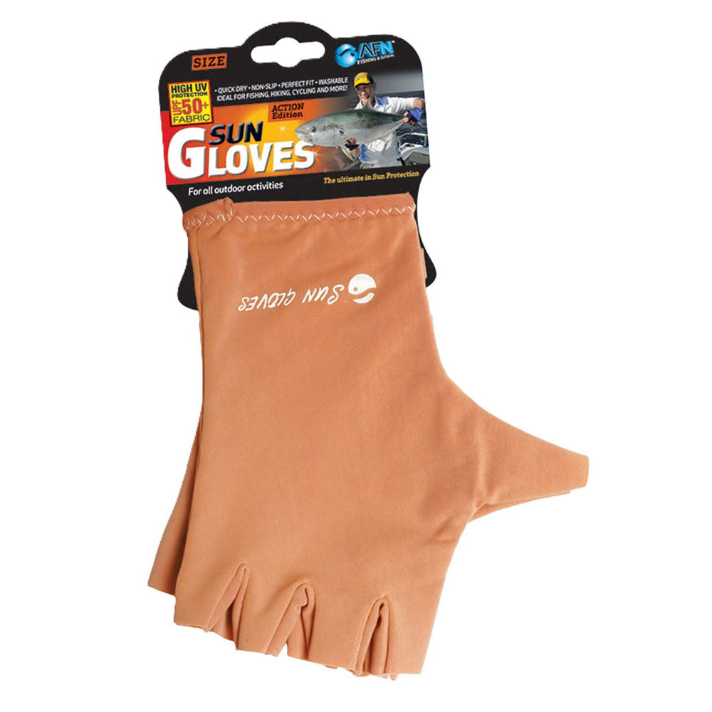 Skin Color Fishing Sun Glove