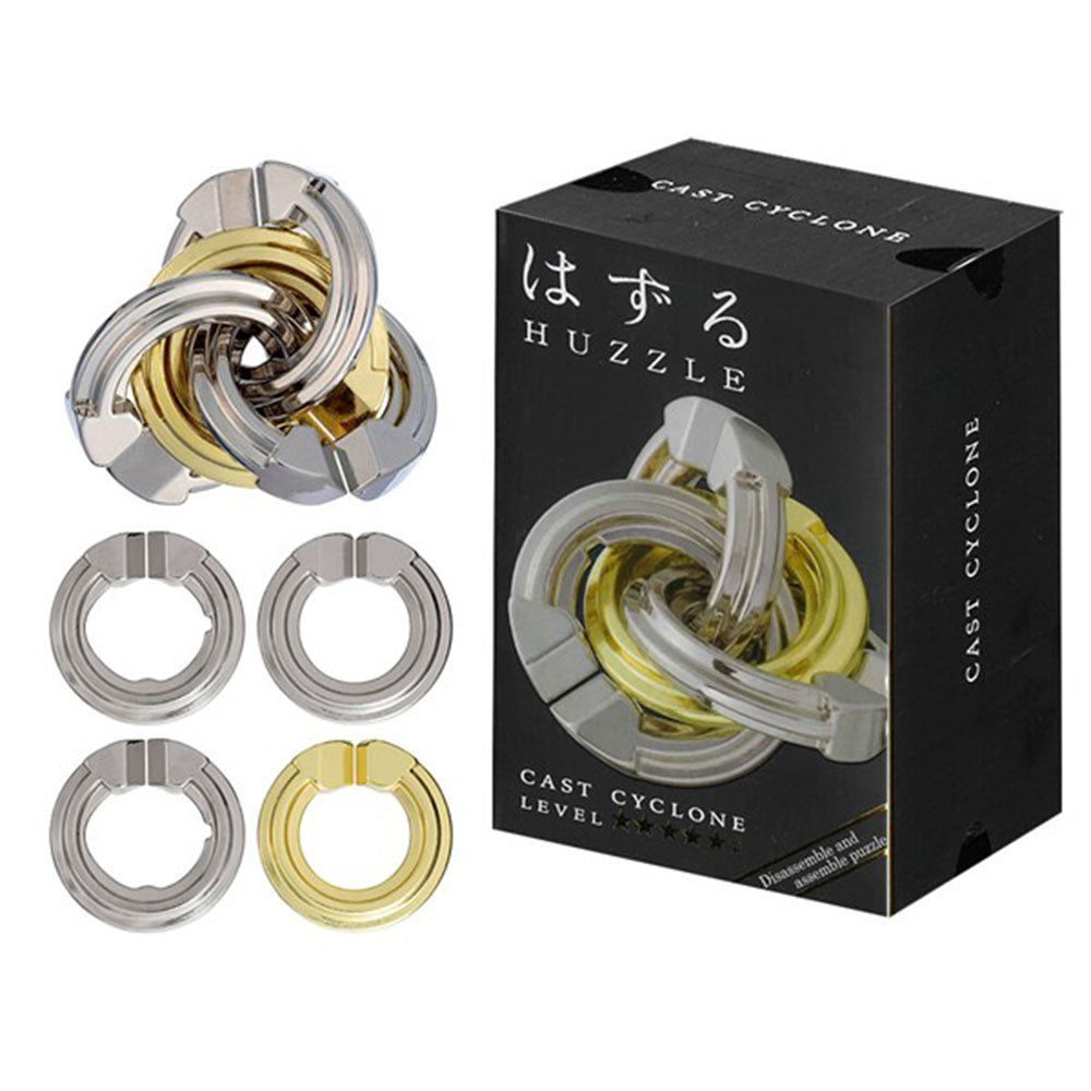 Hanayama L5 CAST HUZZLLE Brain Teaser Puzzle