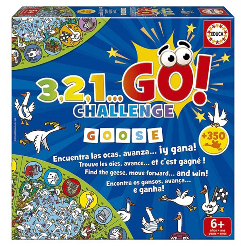 Educa 3,2,1 Go Challenge -spill