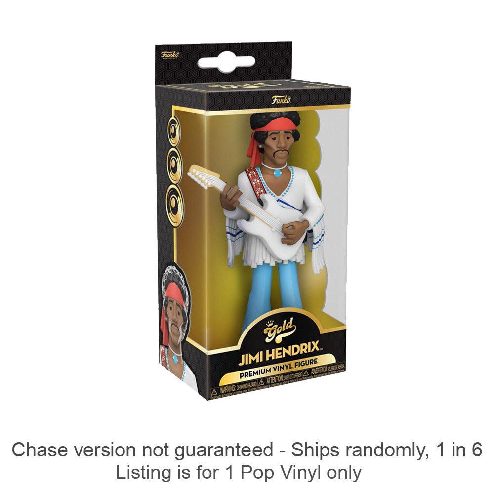 Jimi Hendrix Vinyl Gold Chase Ships 1 na 6