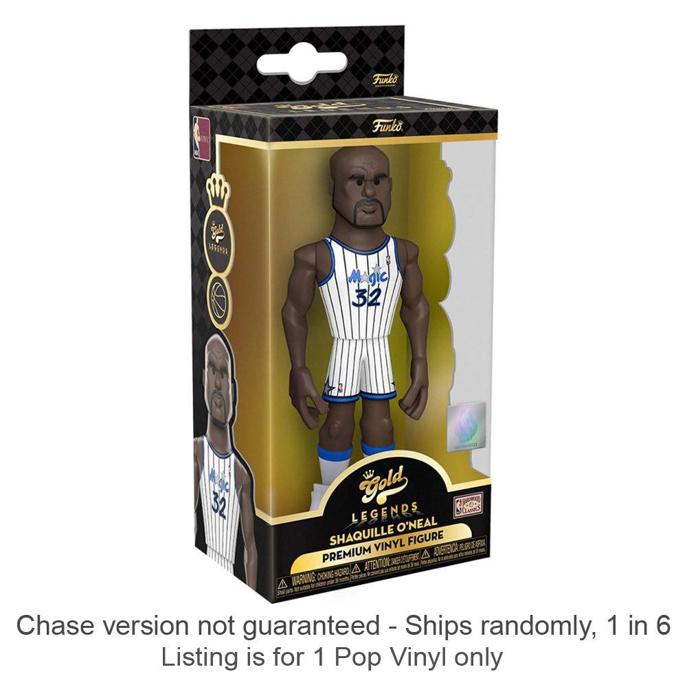 NBA: Shaquille O'Neal Vinyl Gold Chase Schepen 1 op 6