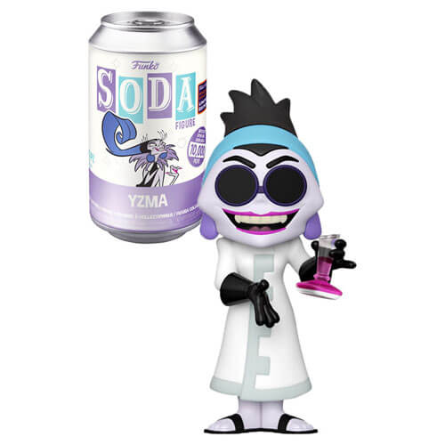 Yzma in Lab Coat US Exclusive Vinyl Soda Chase Ships 1 in 6