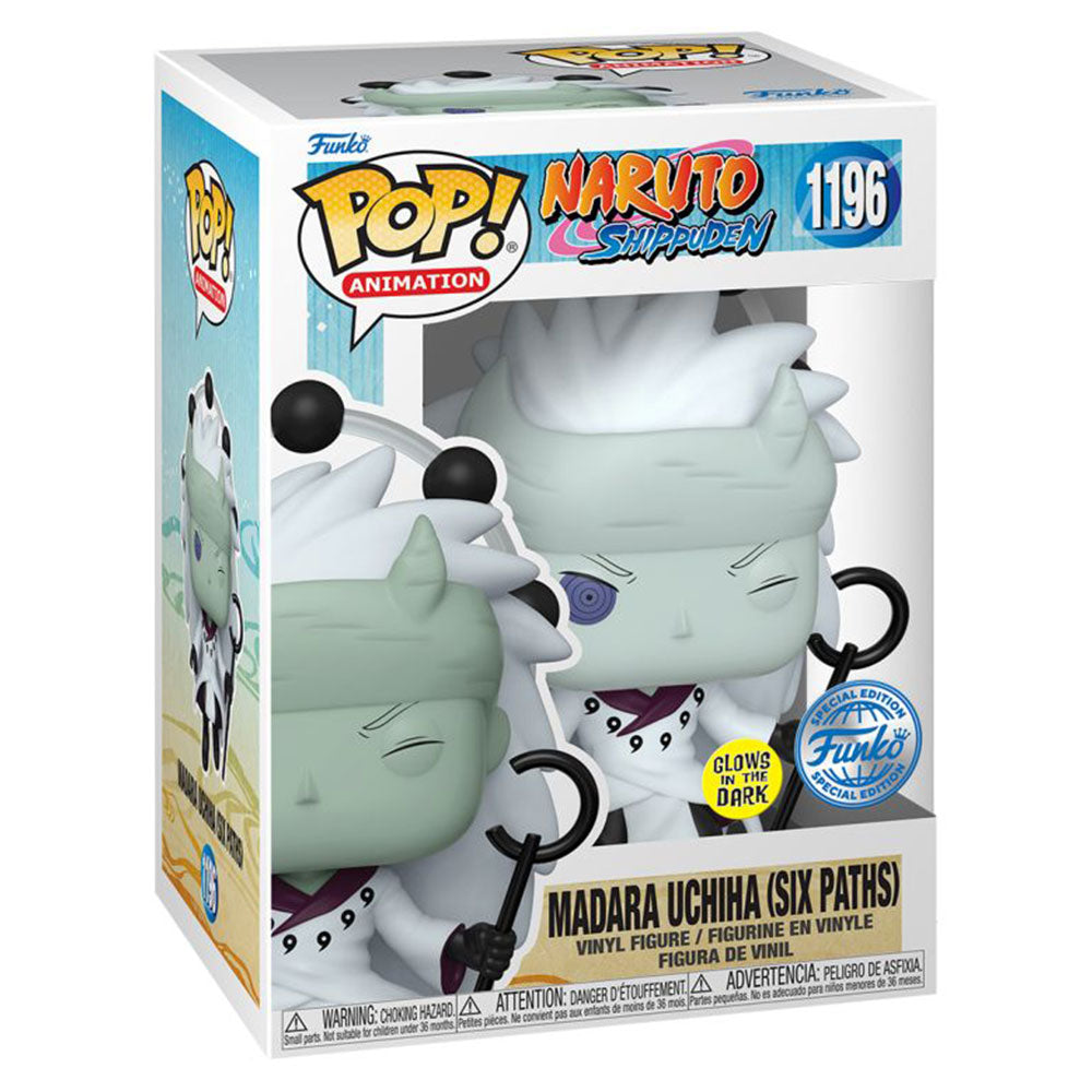 Naruto Sage Madara Uchiha Glow US Exclusive Pop! Vinyl