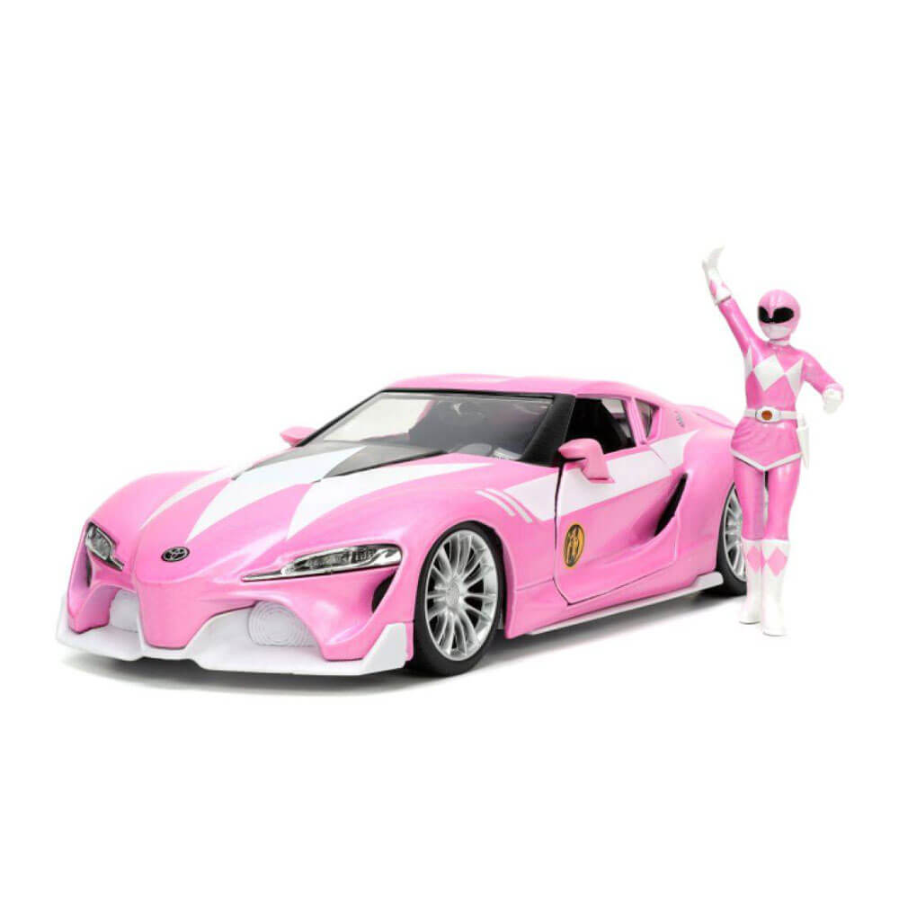 Power Rangers Toyota FT-1 z różowym strażnikiem