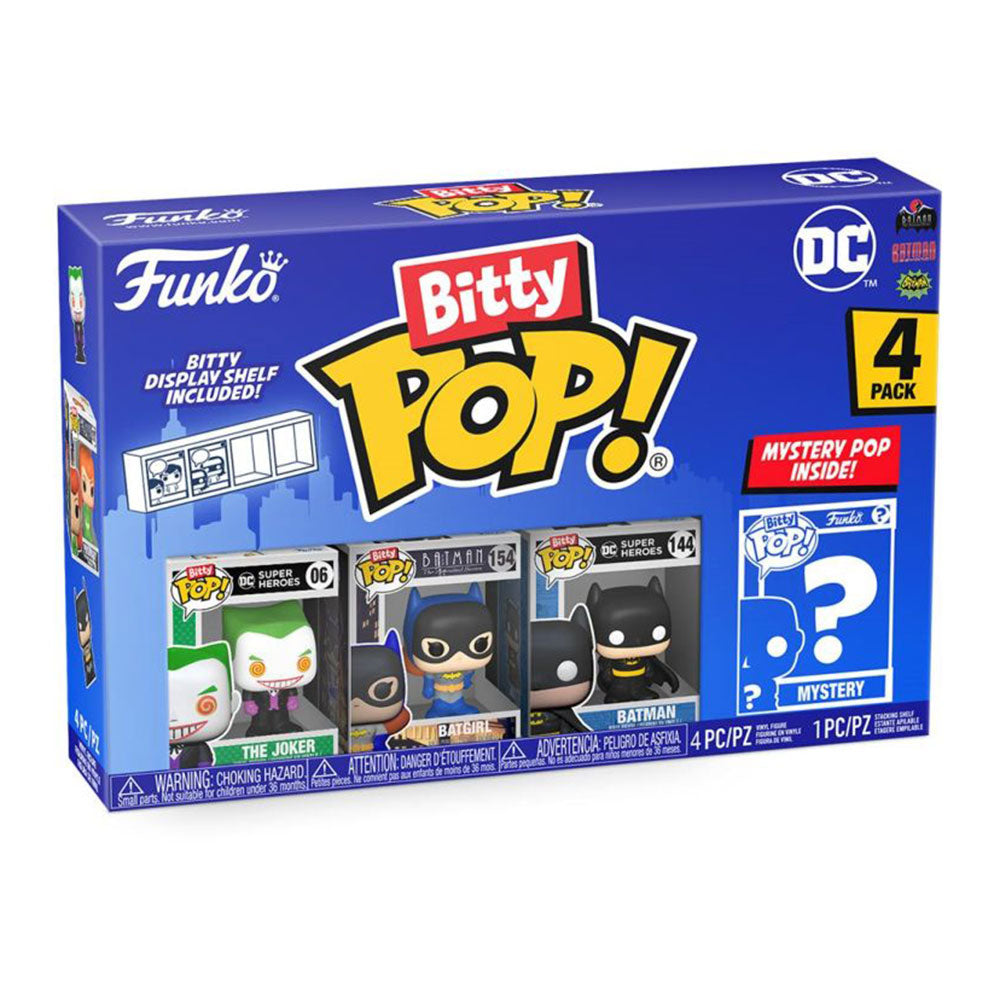 DC Comics the Joker Bitty Pop! 4-Pack