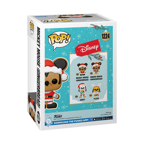 Disney Santa Mickey Gingerbread Holiday Pop! Vinyl