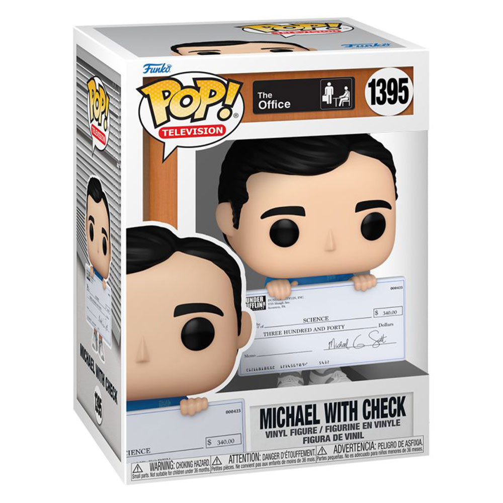 The Office Fun Run Michael with Cheque Pop! Vinyl