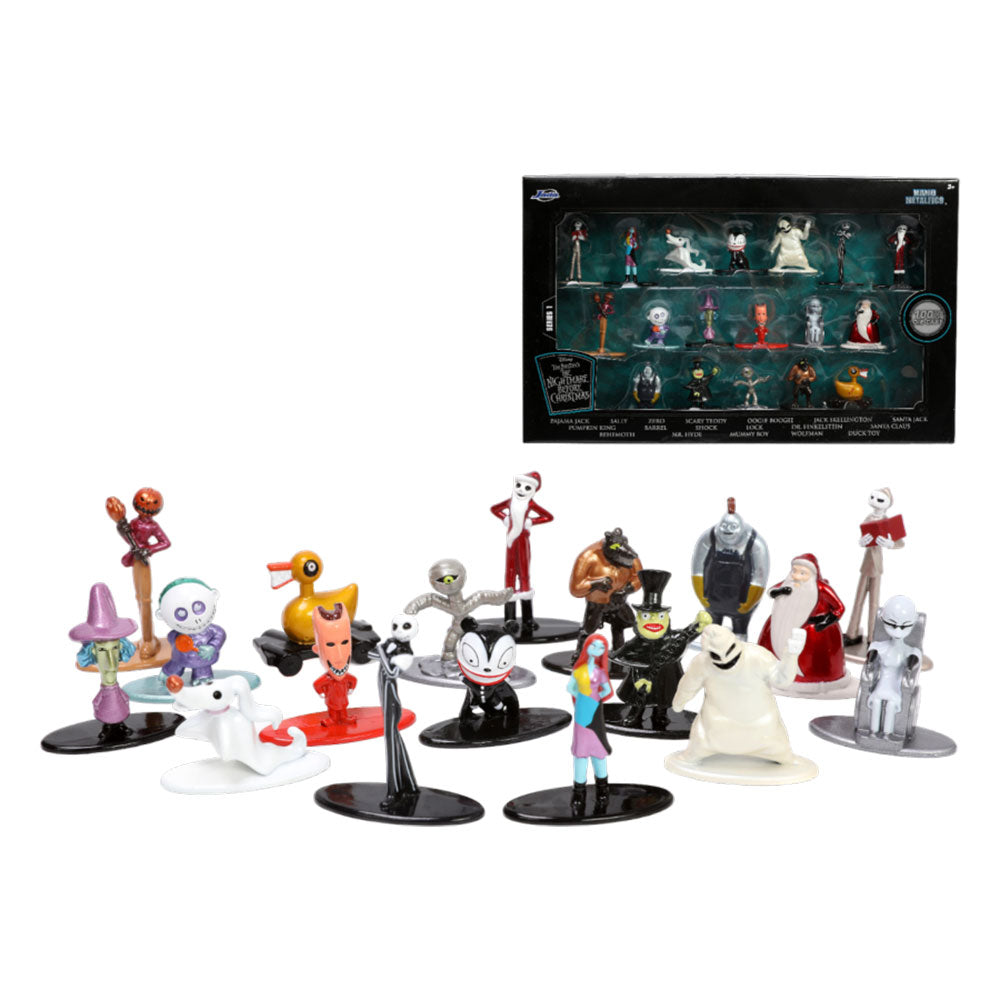 The Nightmare Before Christmas Nano MetalFig 18-Pack