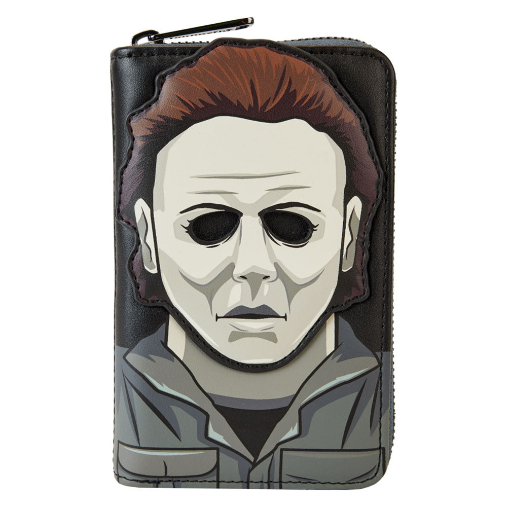 Halloween Michael Myers Zip Wallet