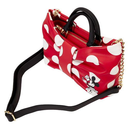 Disney Minnie Rocks the Dots Figural Bow Crossbody