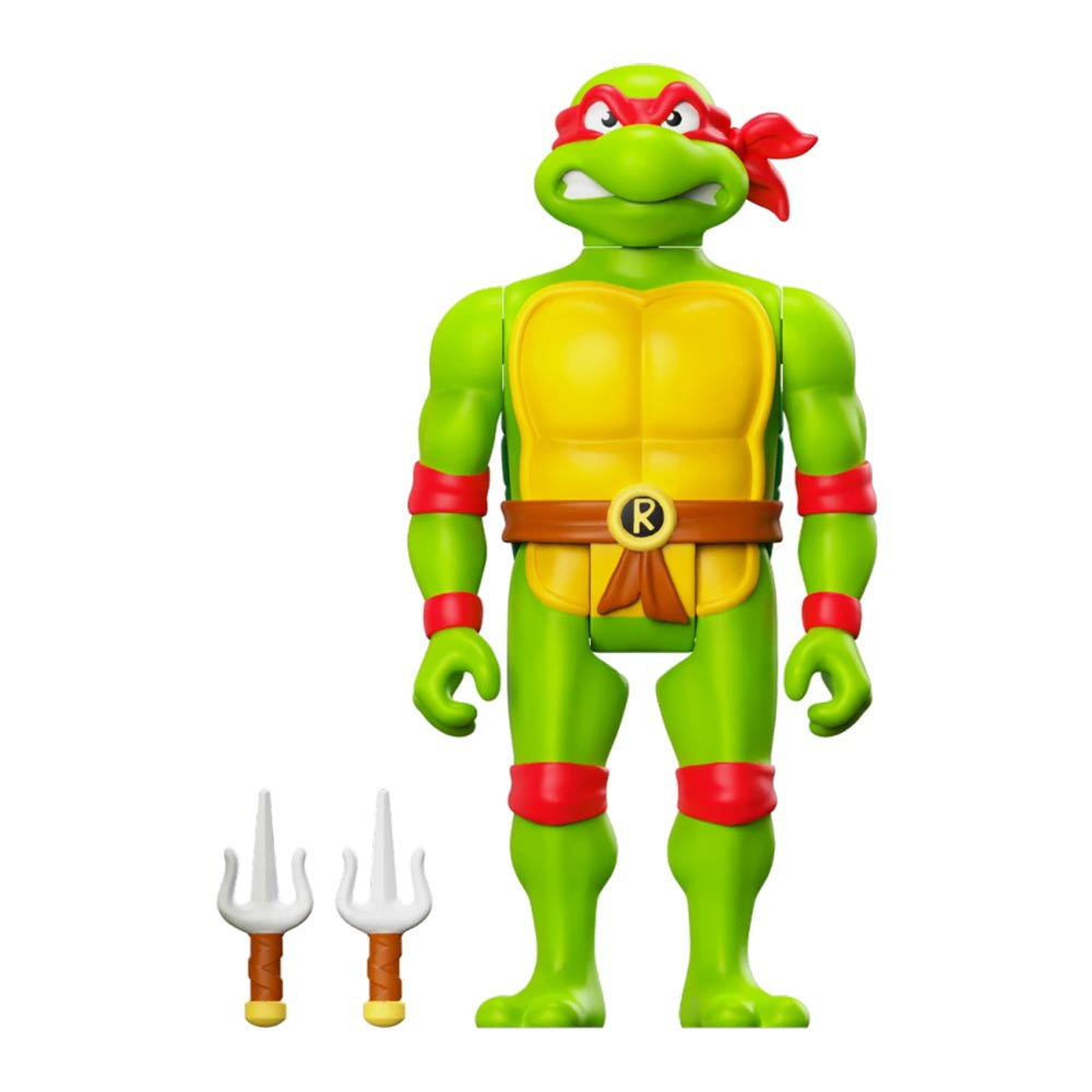 TMNT TV'87 Raphael Toon Reaction 3.75" Figure