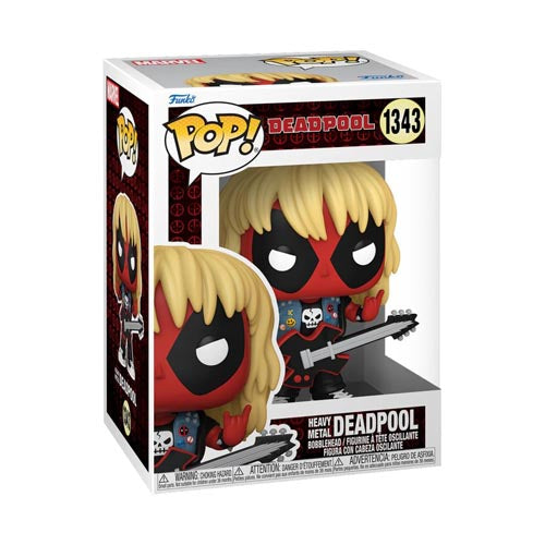 Deadpool Metal band Pop! Vinyl