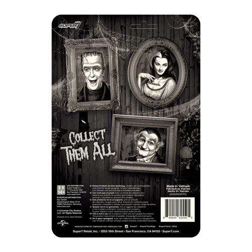 The Munsters Lily Grayscale Reaction 3.75" Figure