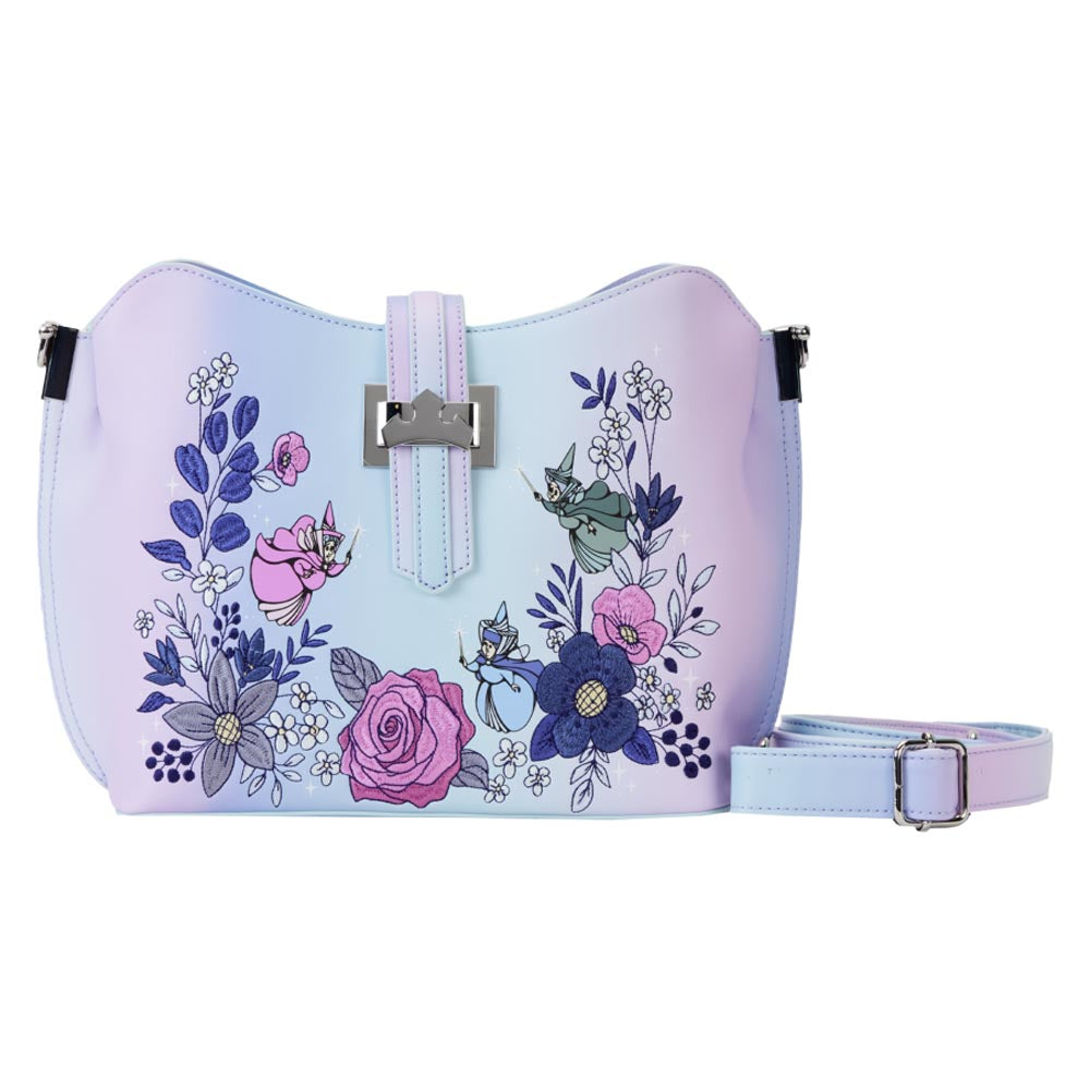 Sleeping Beauty 65th Anniversary Floral Crown Crossbody