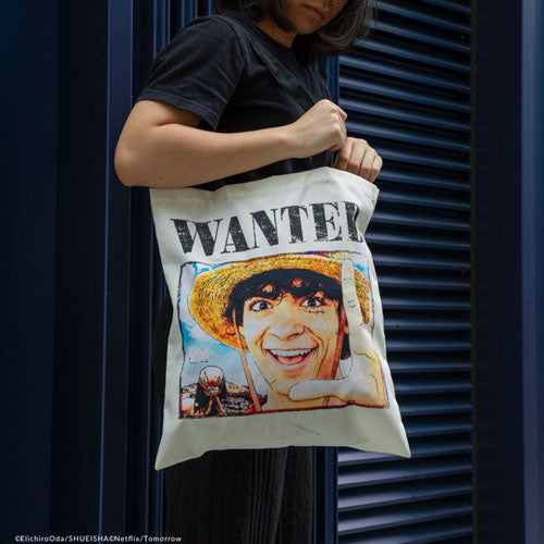 One Piece 2023 Wanted Luffy Tote Bag