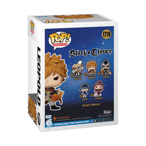 Black Clover Leopold Pop! Vinyl