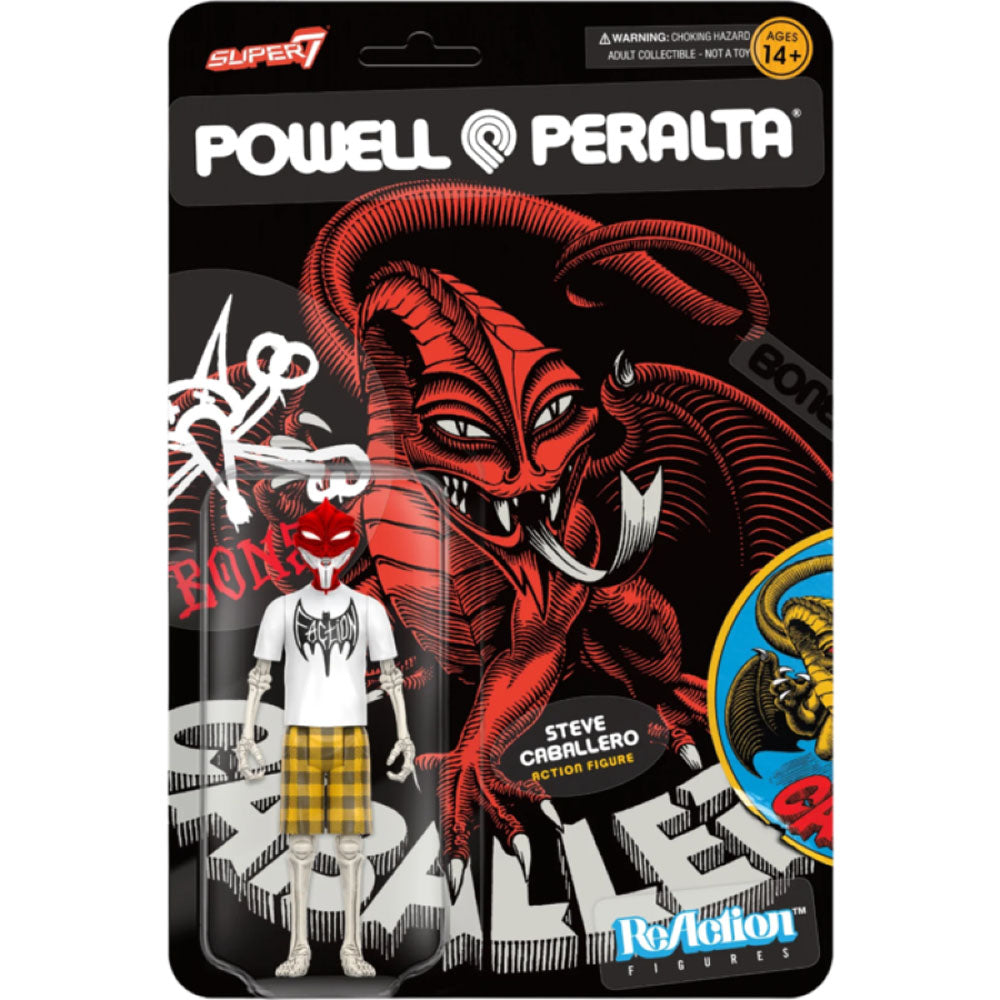 Powell Peralta Steve Caballero Dragon ReAction 3.75" Figure