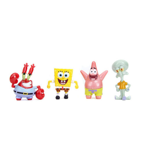 Spongebob Squarepants 2.5" MetalFig 4-Pack