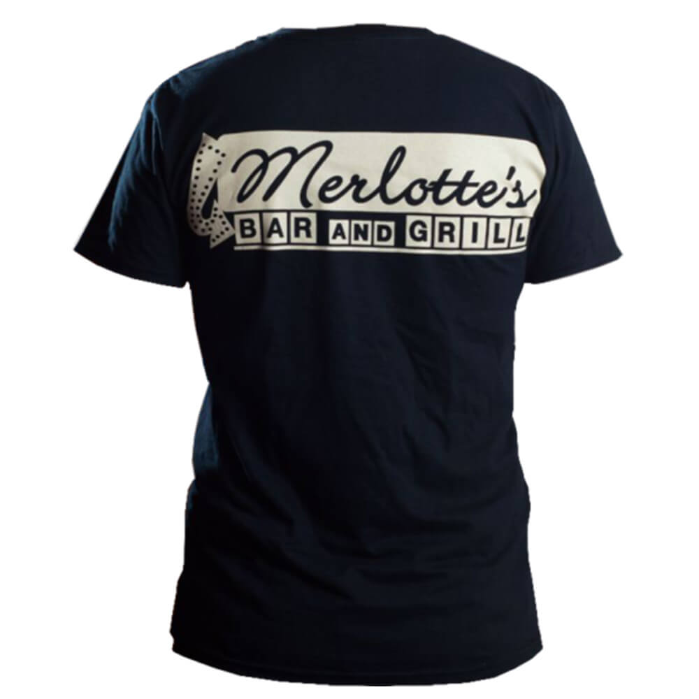 T-shirt masculin noir de Blood Blood Merlotte