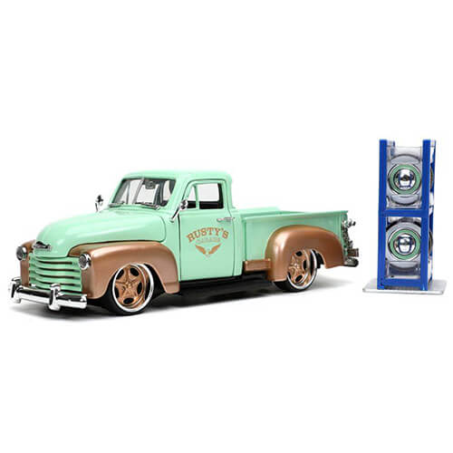 Chevy Pick Up 1953 1:24 Skala diecast fordon