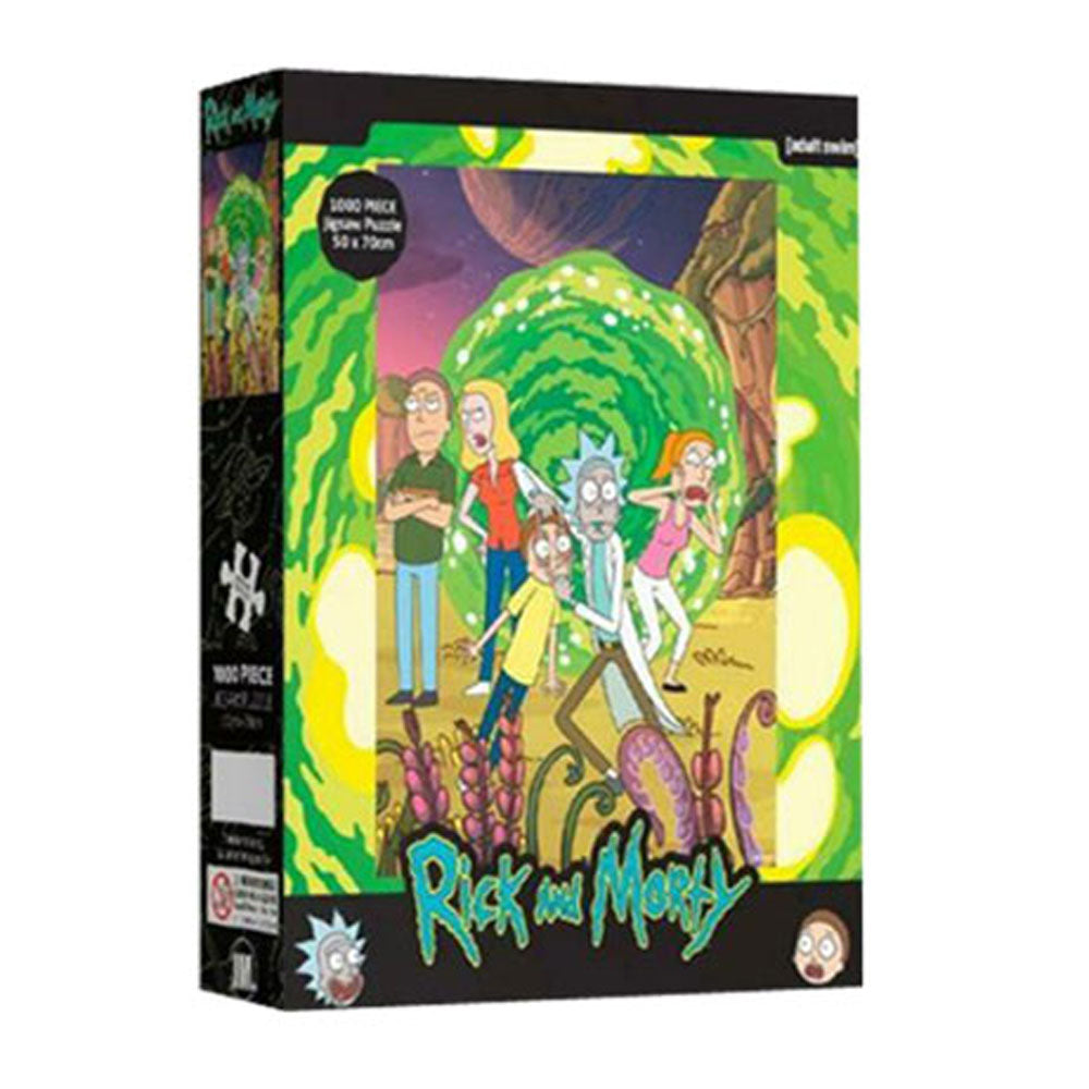 Rick en Morty 1000pc Jigsaw Puzzle