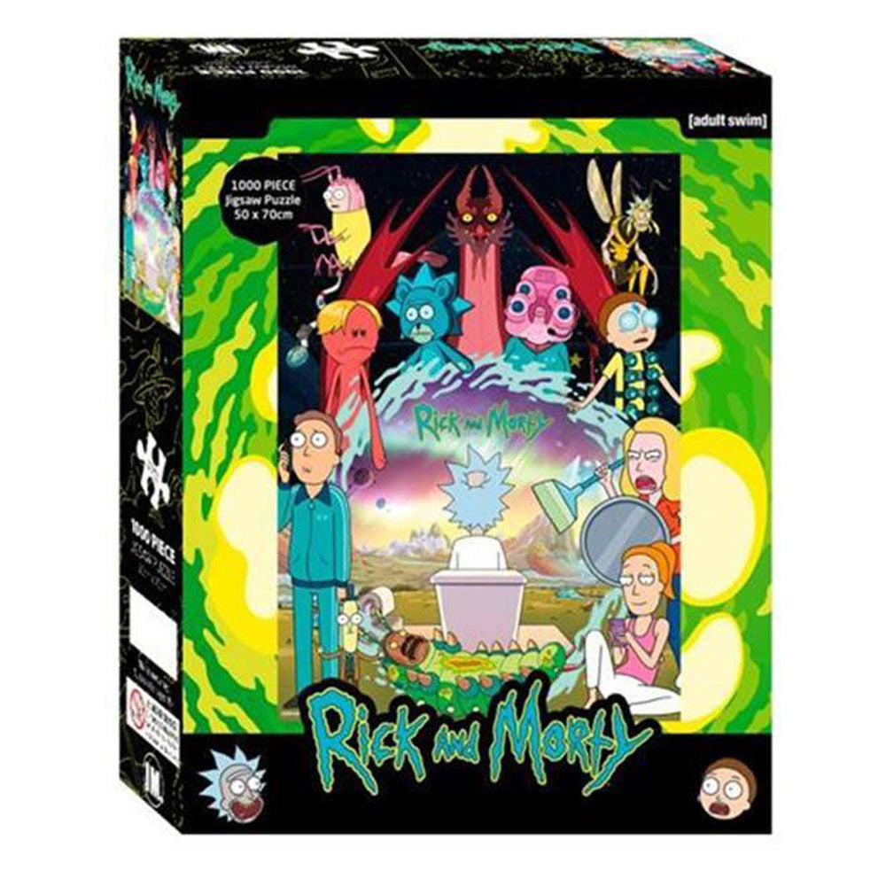 Rick og Morty 1000pc Jigsaw Puzzle