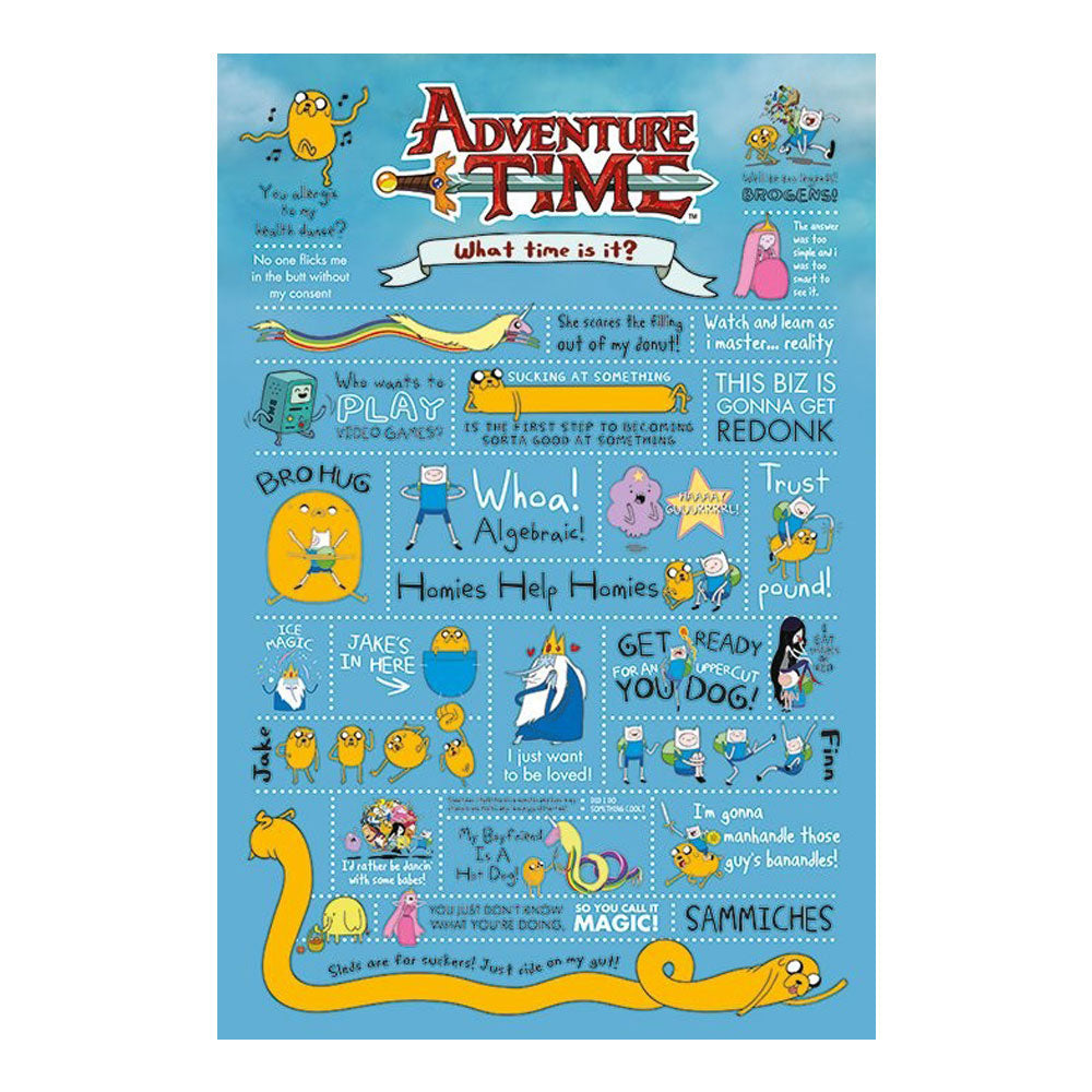 Affiche de l'heure d'aventure